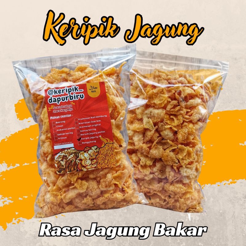 

Keripik Jagung/emping jagung 120Gr