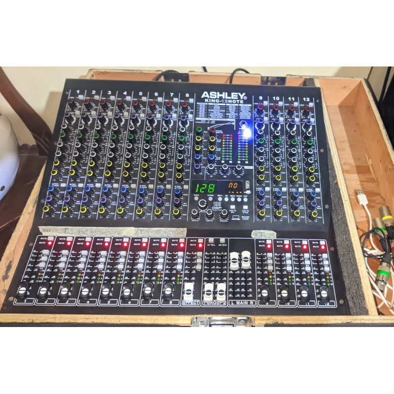 Mixer audio ashley king 12 note original