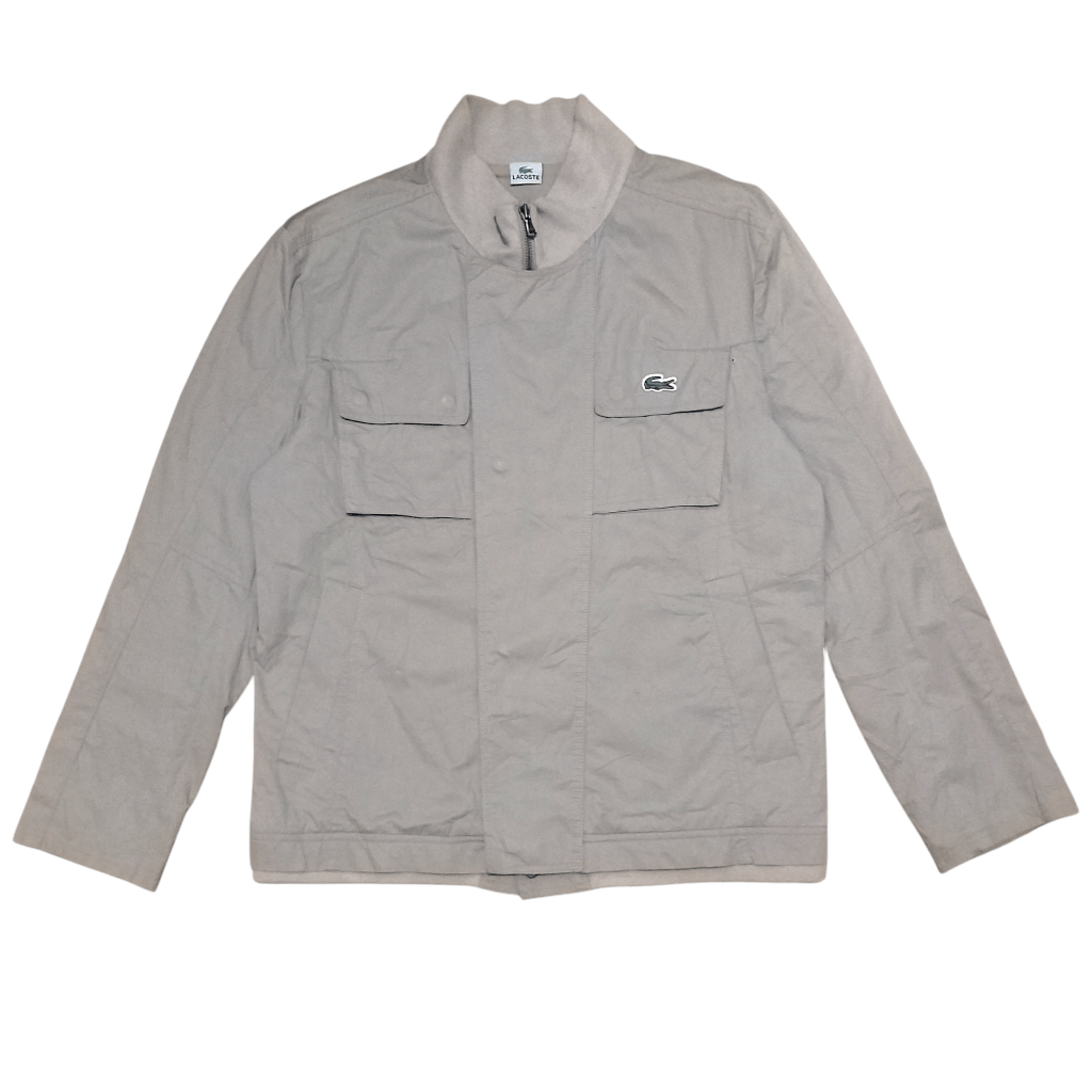 Jaket Lacoste Casual - Cream