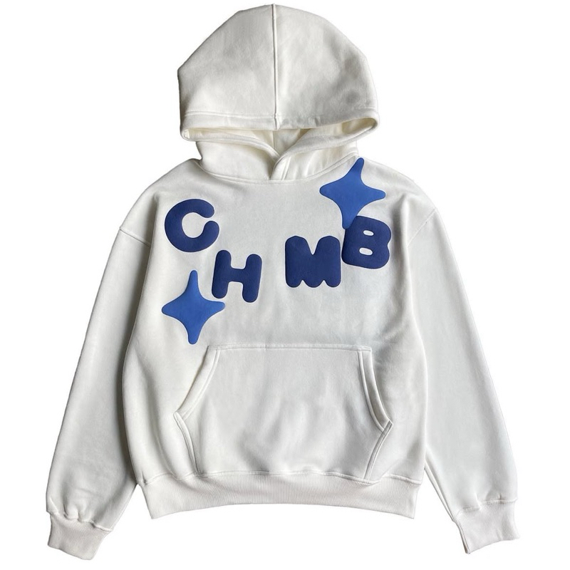 HOODIE CHMB SHOOTING LOVE WHITE