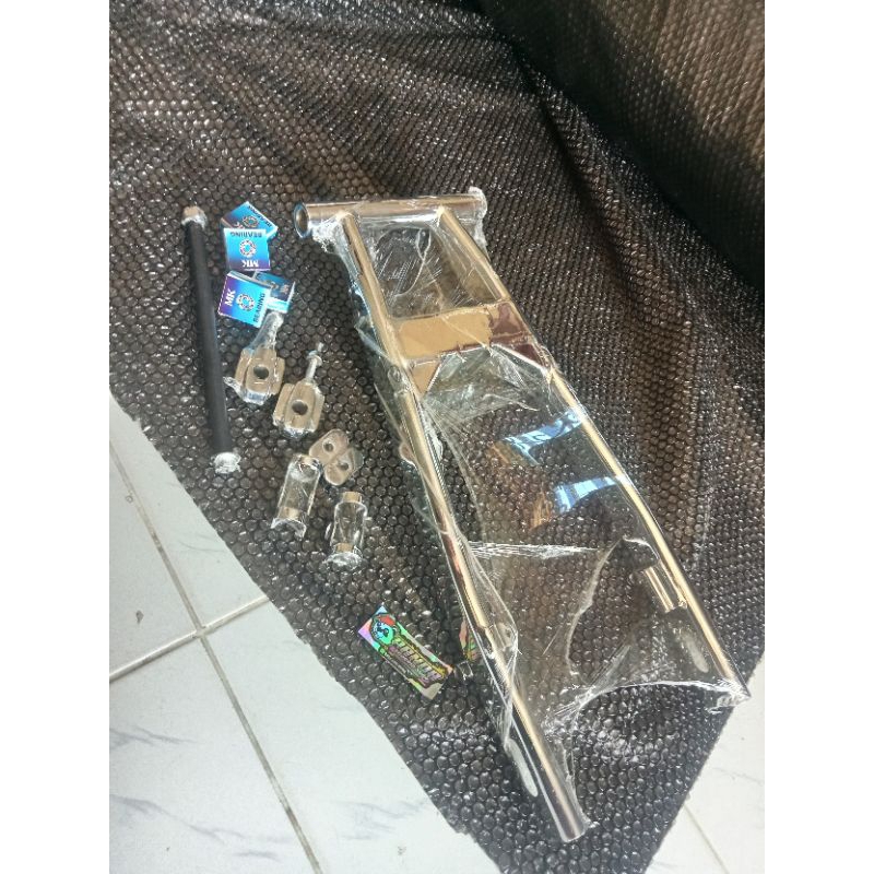 swing arm ninja chrome PNP kescorpio non palang