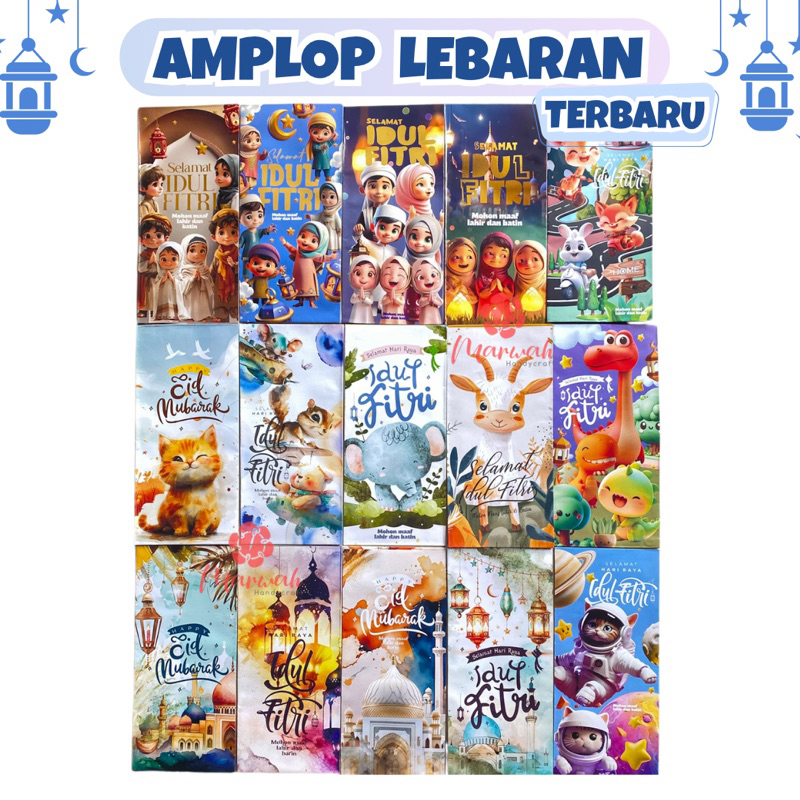 

Amplop Lebaran Art Paper Uk Besar Isi 5 pcs Motif Islamic Chic Amplop Idul Fitri Amplop THR Angpau Lebaran Amplop lebaran Murah