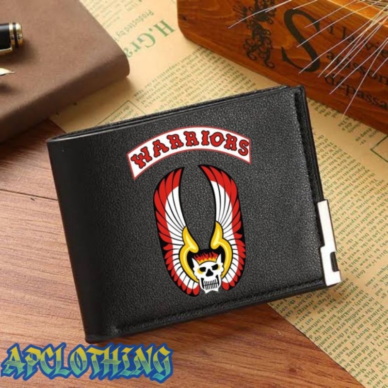 Dompet Lipat 2 Sekat Uang Kertas 4 Kartu The Warriors Gang Dompet