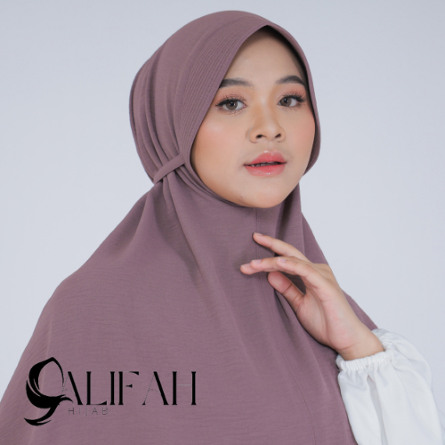 HIJAB BERGO  PET TALI CRINKLE AIRFLOW PREMIUM