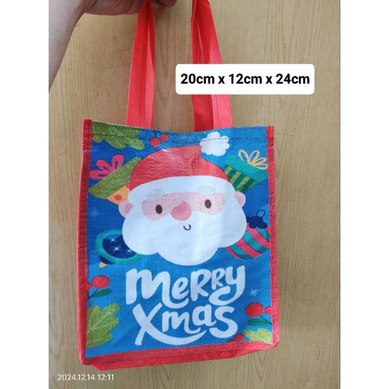 

PAPER BAG NATAL PAPERBAG CHRISTMAS TAS HAMPERS KADO GIFT BAHAN BAGUS