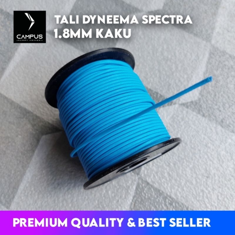 TIPE KAKU Tali Dyneema 1.8mm Biru Spearfishing Line Permeter