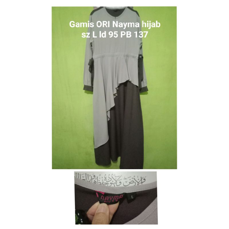 Gamis PL brand Nayma hijab