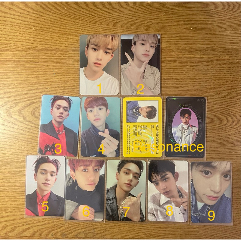 Photocard PC lucas NCT WAYV