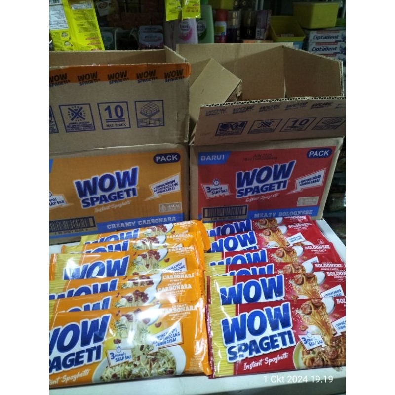 

WOW SPAGHETI 5 PCS BISA CAMPUR RASA BOLOGNESE DAN CARBONARA