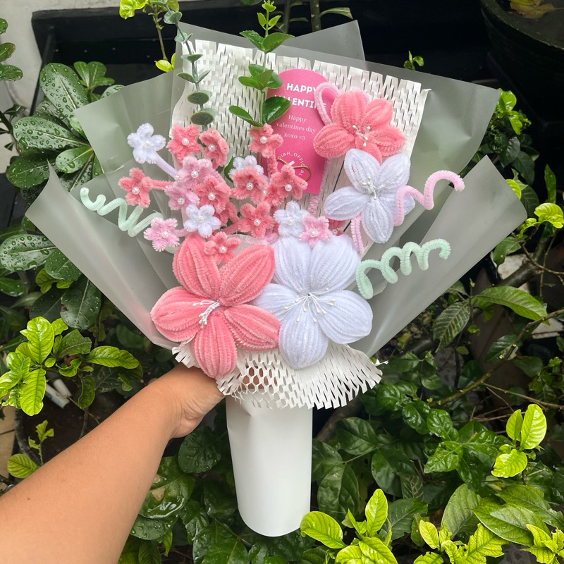 Sakura bloom bouquet | Bouquet wisuda | Bouquet graduation | Buket wisuda | Buket graduation | Hadia