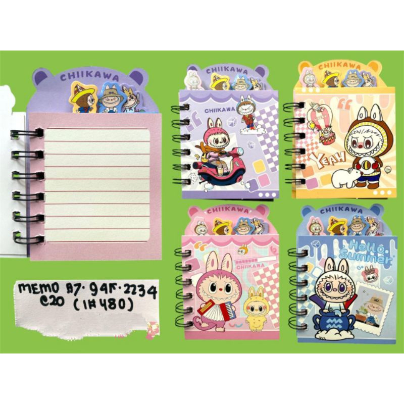 

MEMO MINI A7 INDEX 94K 2234 LABUBU