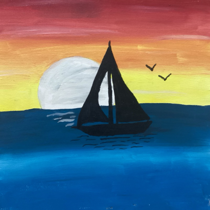 

Acrylic paint on canvas 30cmx30cm