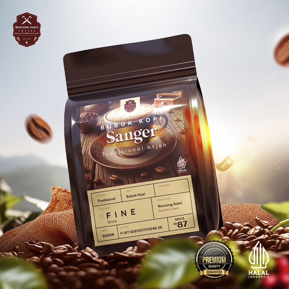 

Bubuk Kopi Sanger Premium 500gr – Kopi Khas Aceh dengan Rasa Nikmat