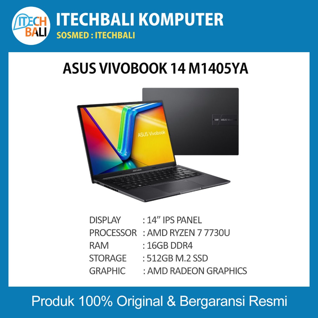 NOTEBOOK ASUS Vivobook 14 M1405YA Garansi Resmi