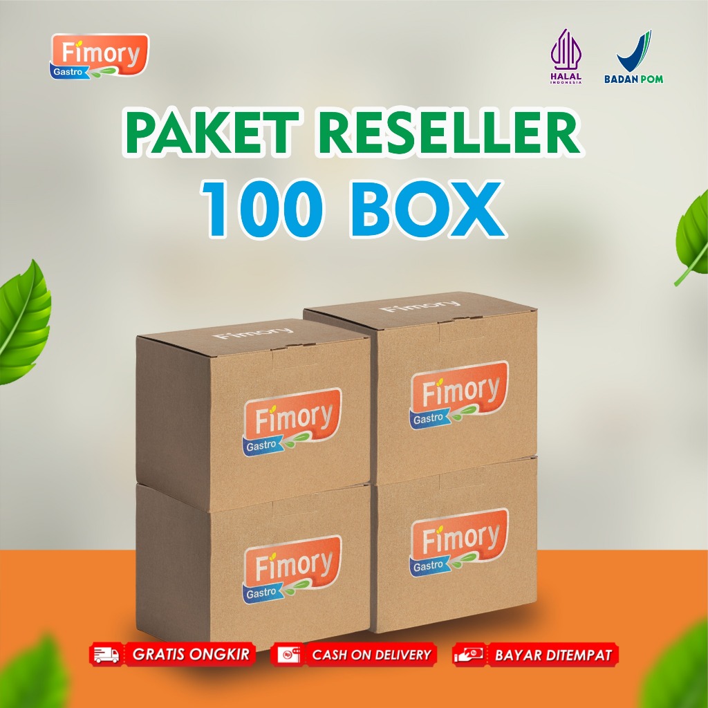 

Paket Reseller 100 pcs Fimory Gastro - Atasi Keluhan Asam Lambung akut/GERD | Jaminan Original