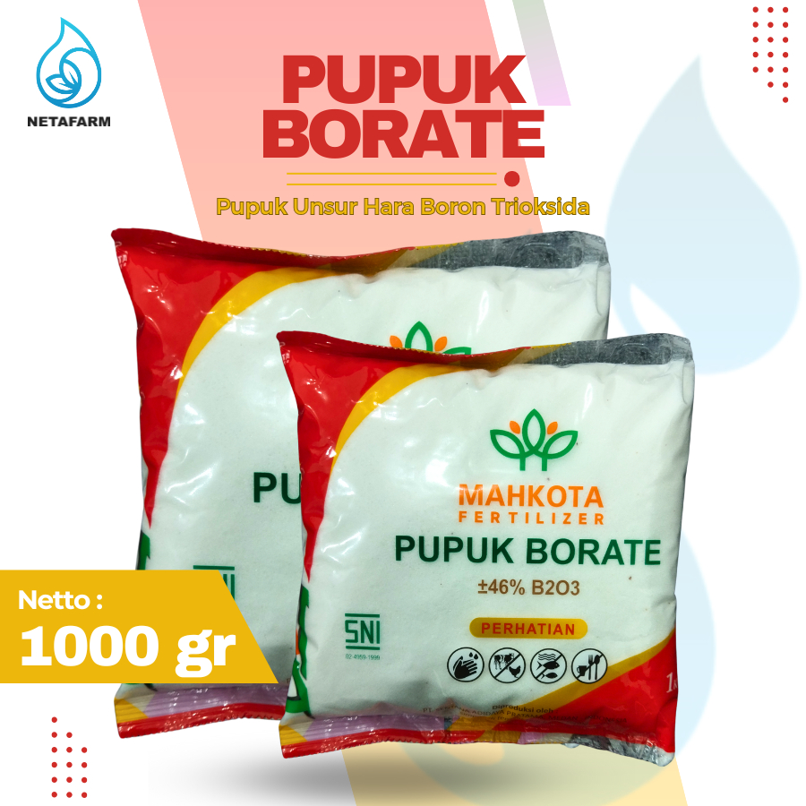 Pupuk Mahkota Borate - 1 kg