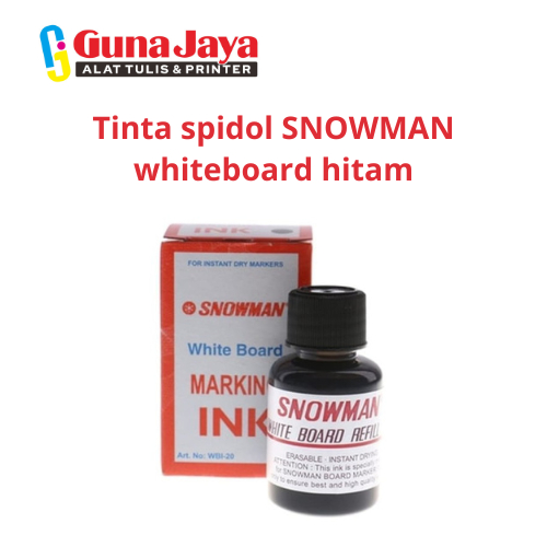 

Tinta spidol SNOWMAN whiteboard hitam