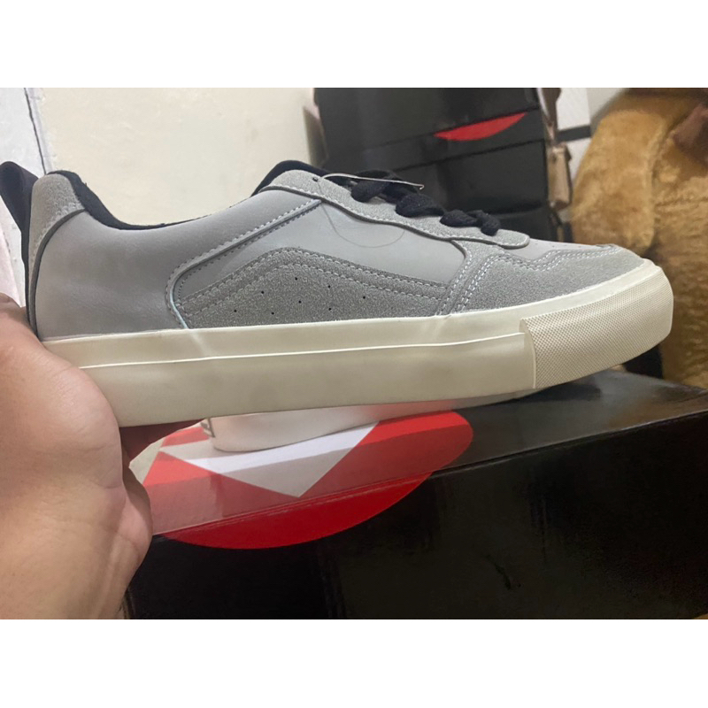 Sepatu Casual Pria Airwalk Baria Grey / Grey Mens Original