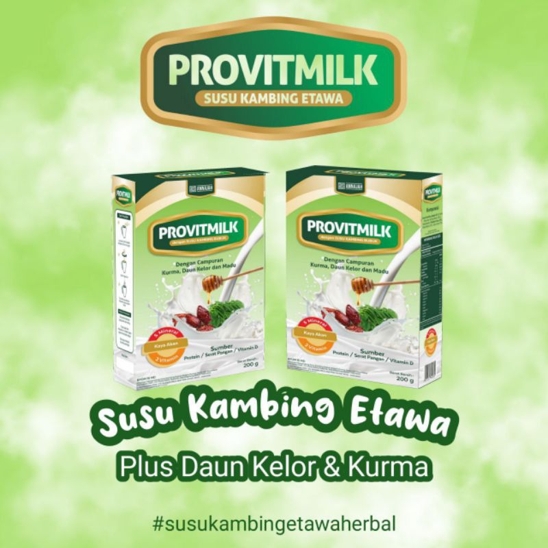 

Provitmilk Susu Kambing Etawa Plus Herbal 200g