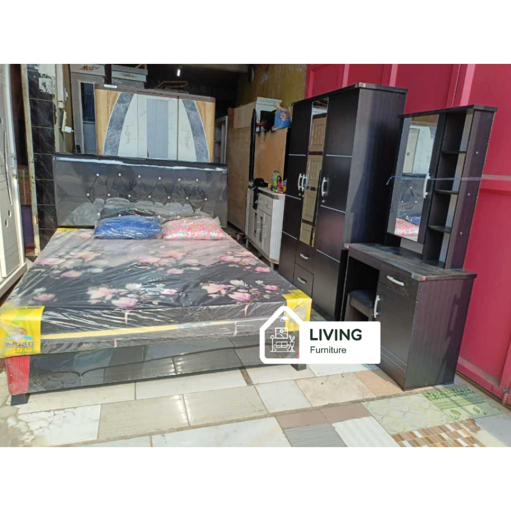 Paket Lamaran Seserahan Kamar Set Termurah Terlaris / Lemari Pakaian 3 Pintu