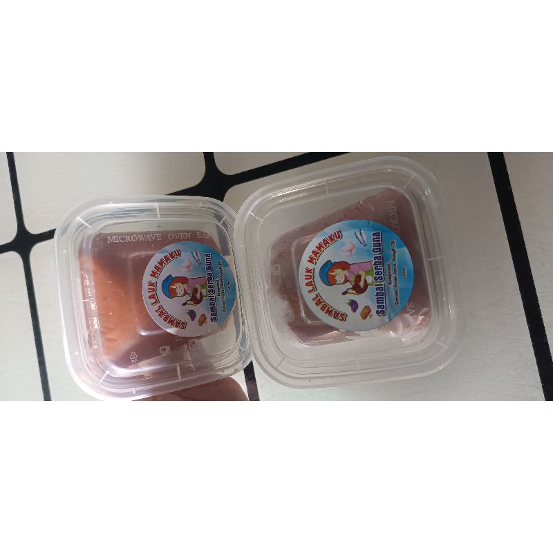 

Sambel lauk 1 kg dikrim 2 bok