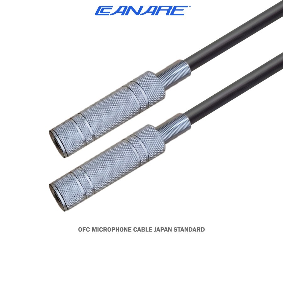 Kabel Audio Extension Jack Cover Akai Female 6.5 To Akai Female 6.5