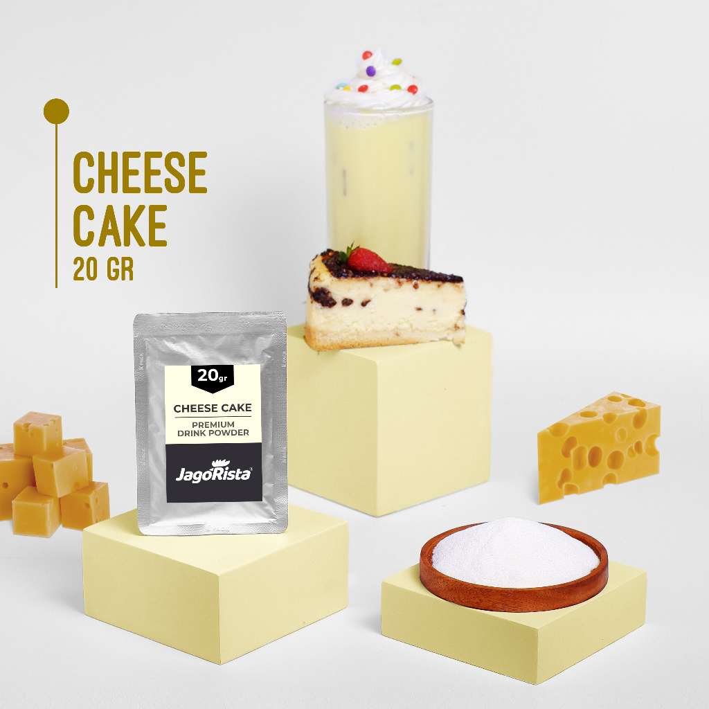 

Jagorista Bubuk Minuman Cheese Cake 20 gr Sachet Kualitas Premium GOLD