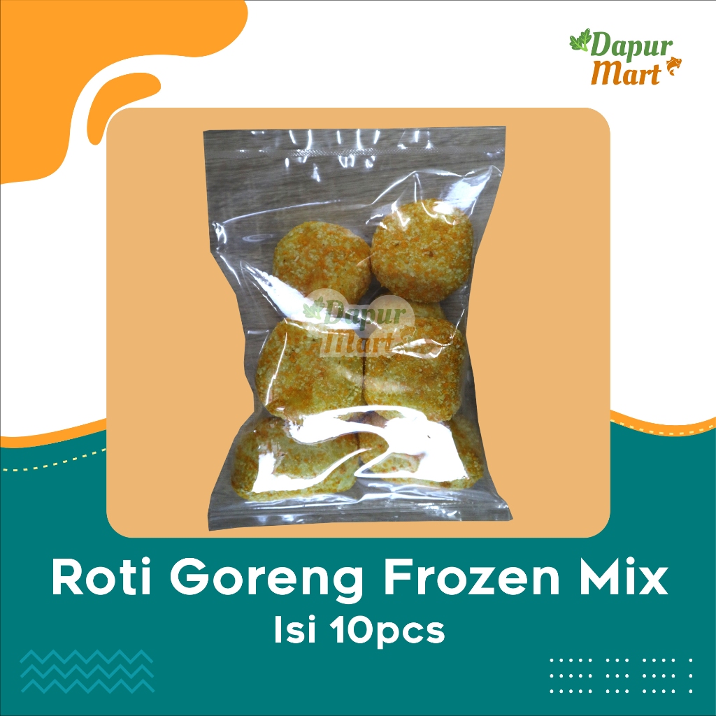 

Roti Goreng Mix Frozen (isi 10) Siap Digoreng