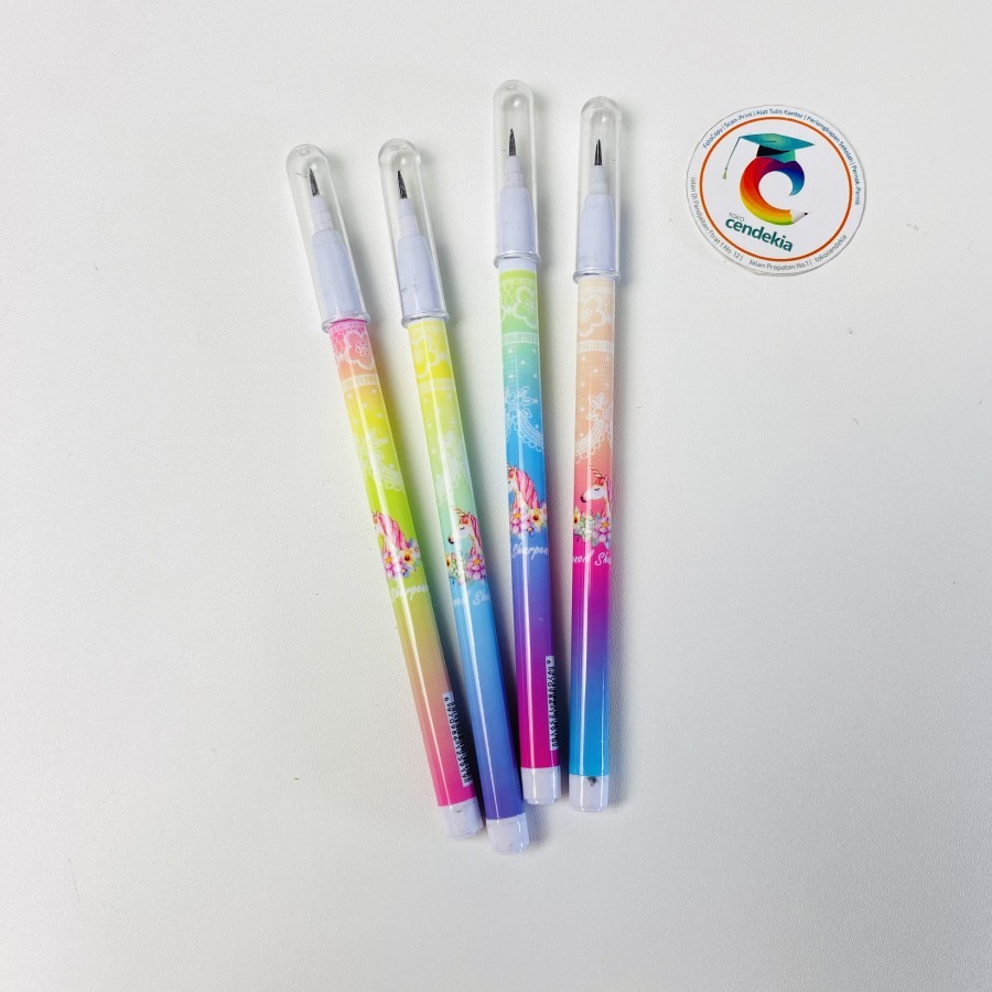 

Pensil Cabut Susun SHUERSHI - set isi 4pcs - Animal Series