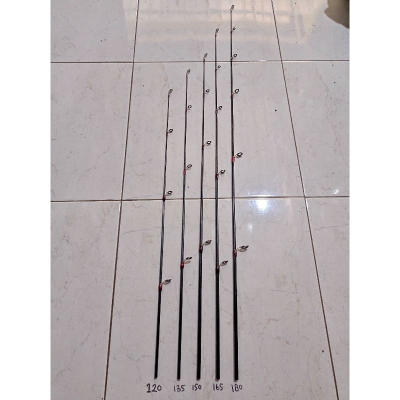 Ujung Joran/top section fiber kuat murah