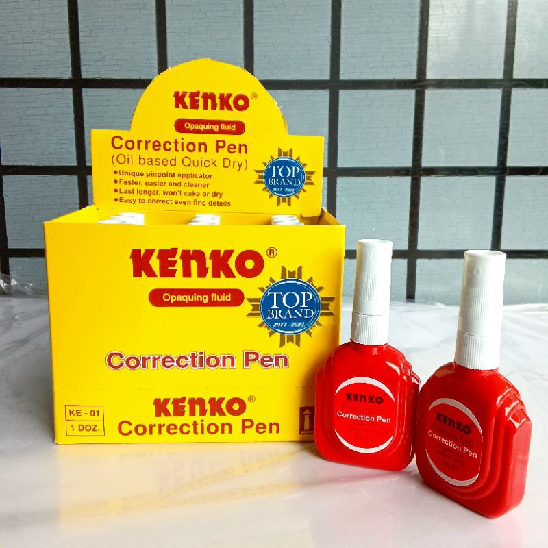 

TIPE-X Cair Correction Pen Kenko KE-01 ( Pak ) [ Original ]