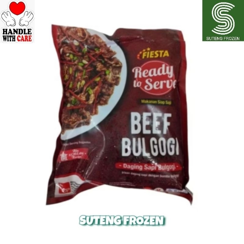 

Fiesta Ready To Serve Beef Bulgogi 300 gram
