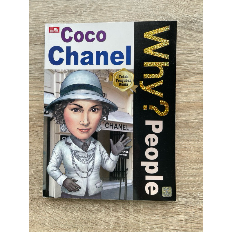 Why? People - Coco Chanel buku full gambar berwarna bahasa indonesia preloved bekas anak