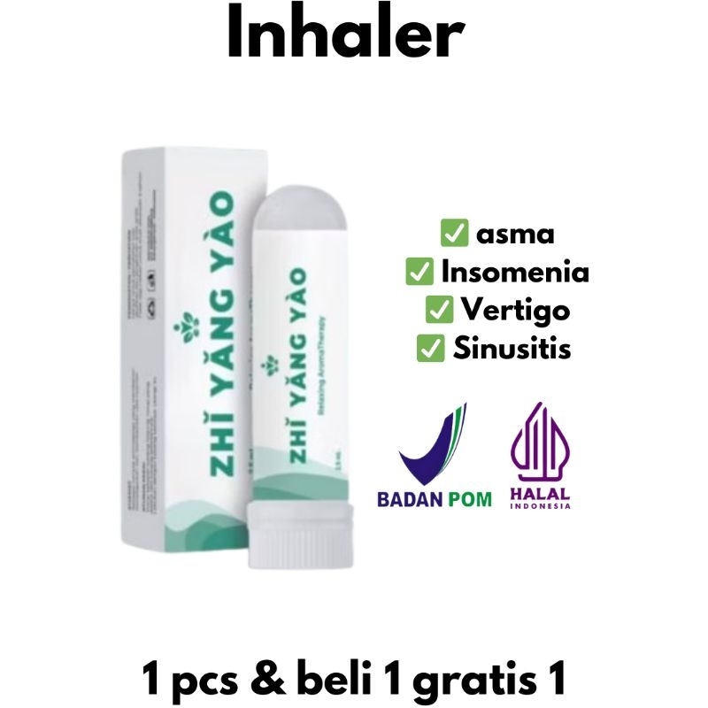 inhaler asma herbal murah LAGI VIRAL BPOM (1 pcs & beli 1 gratis 1)/inhaler herbal pereda melegakan 
