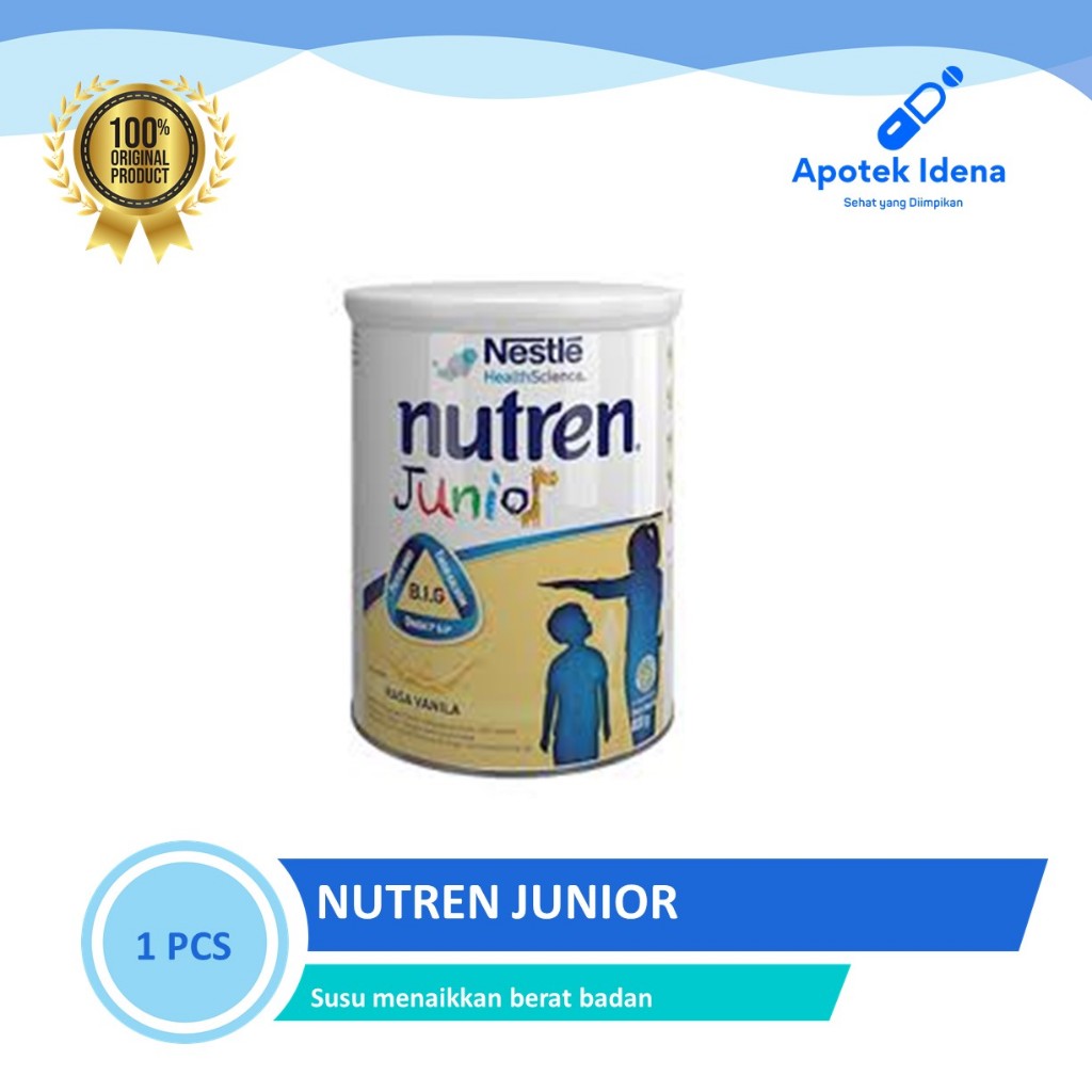 

NESTLE NUTREN JUNIOR SUSU BEBAS LAKTOSA ANAK 1-10 TAHUN/ SUSU TINGGI WHEY PROTEIN/Susu Pertumbuhan