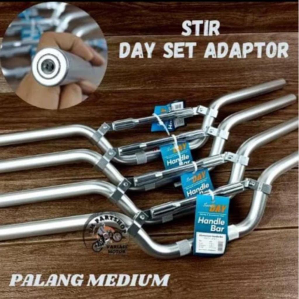 STANG/STIR DAY LOW PENDEK MEDIUM TINGGI SET ADAPTOR JALU DAY TERMURAH