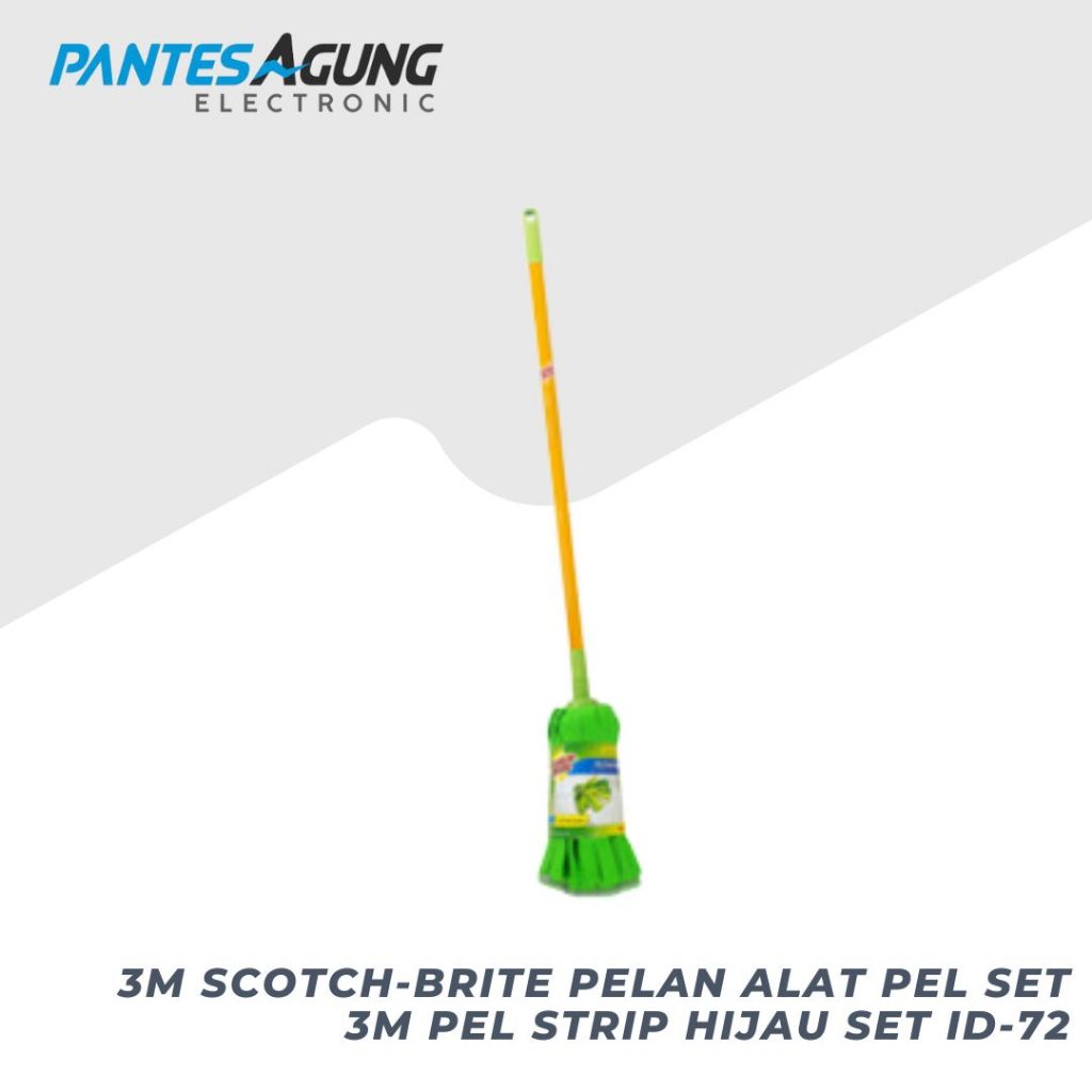 3M Scotch-Brite Pelan Alat pel Set 3M Pel Strip Hijau Set ID-72