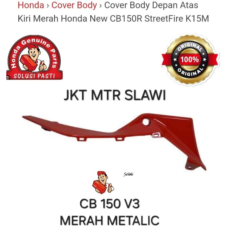 50270 K15 600ZC (kanan) 50275 K15 600ZC (kiri) panel shroud cover shroud cb 150 new led thn 2018 - 2