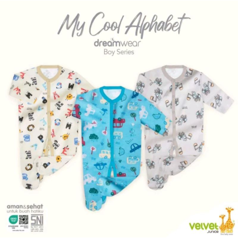 Velvet junior Dreamwear Tutup kaki / Jumper Dreamwear