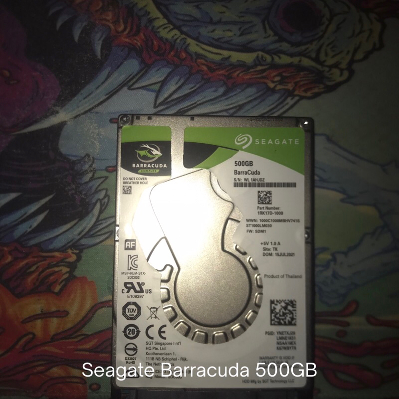 Seagate Barracuda 500GB + Caddy USB 2.0 External HDD NYK