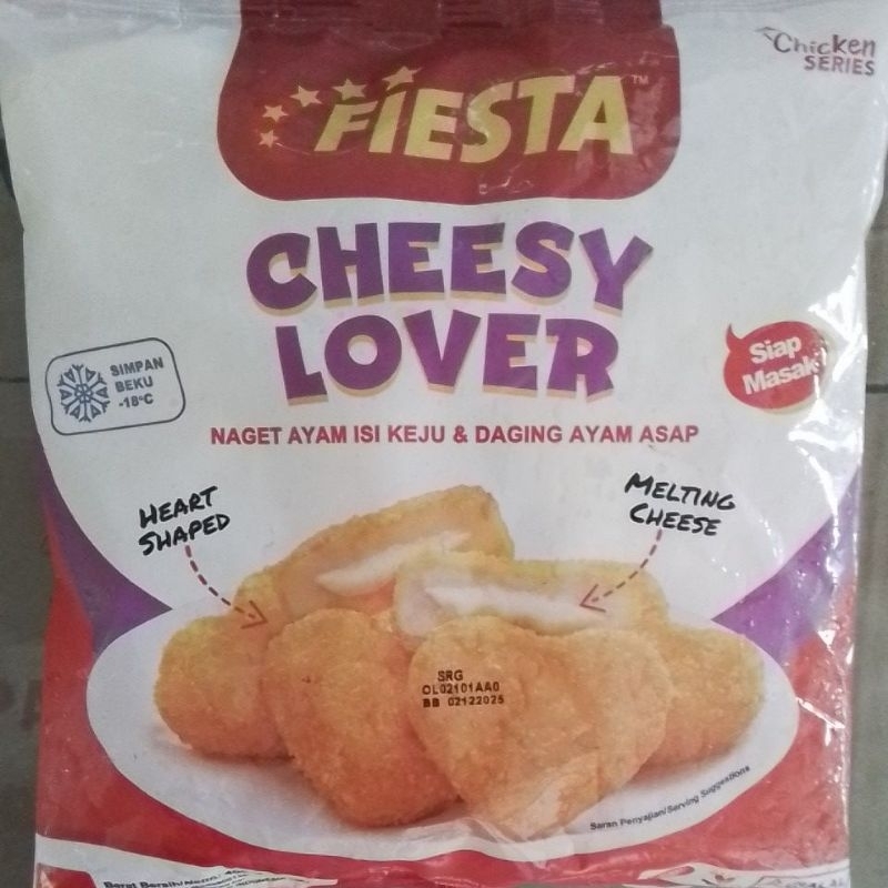 

Fiesta Cheese Lover 400gr