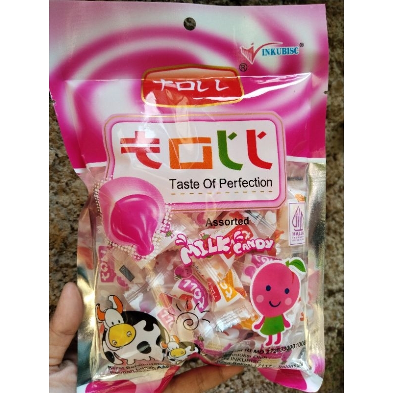 

Toll Candy Permen Susu Korea Aneka Rasa Kemasan 120 Gram