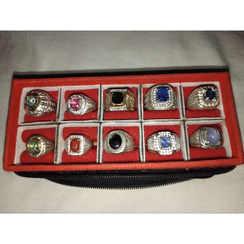 2 Safir & 1 Tanzanite