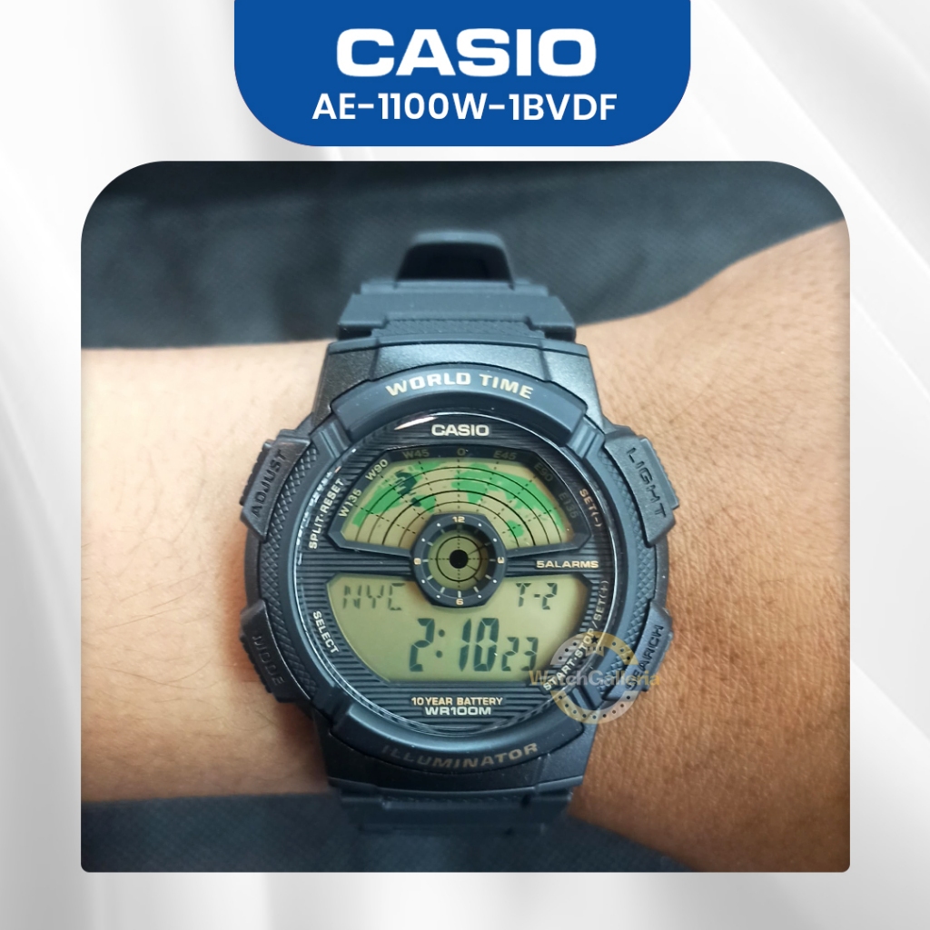 Casio General Digital Man AE-1100W-1BVDF/AE-1100W-1BVDF/AE-1100W