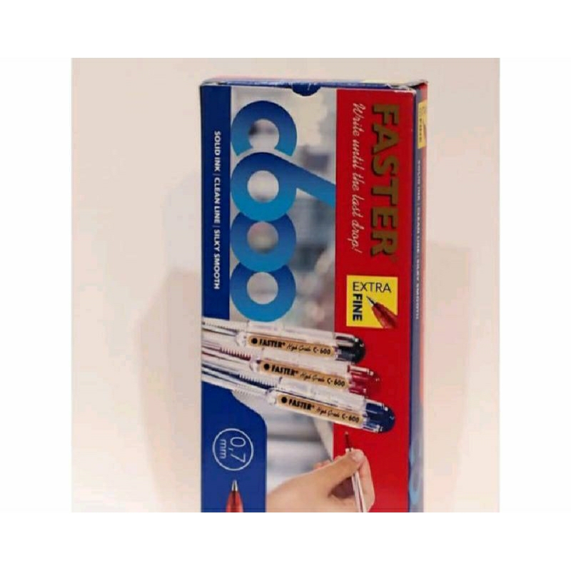 

Pulpen Faster C600 Extra fine 0.7mm