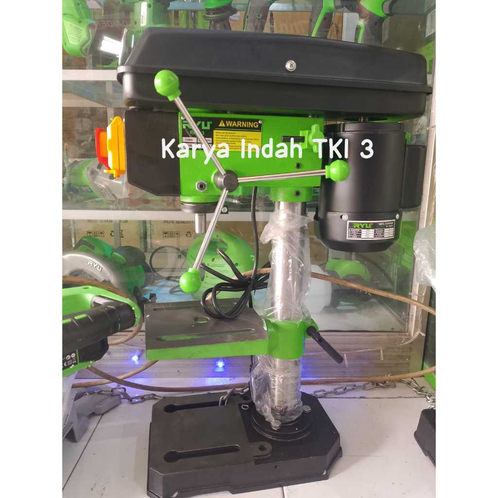 Mesin Bor Duduk RYU TEKIRO 13mm Bench Drill 13mm RBD13 RBD 13 350Watt
