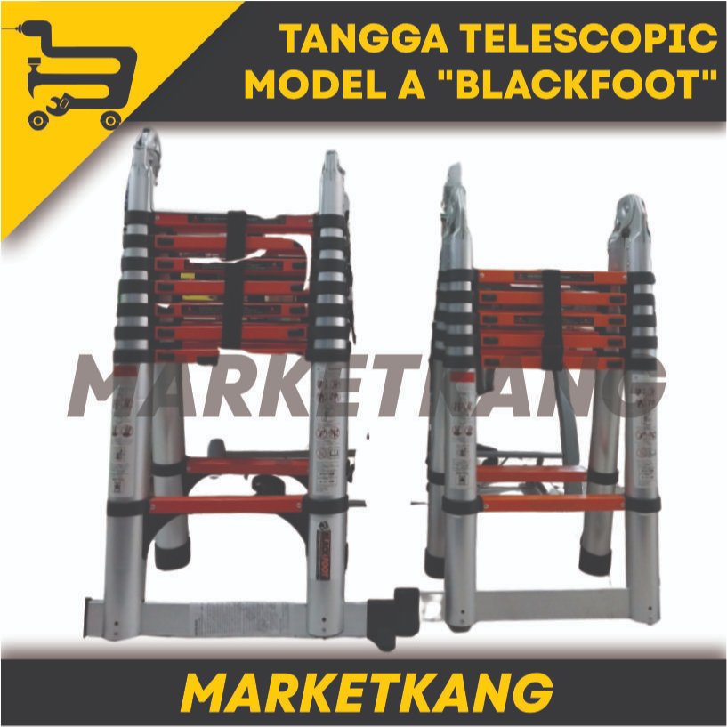 TANGGA TELESKOPIK MODEL A "BLACKFOOT"