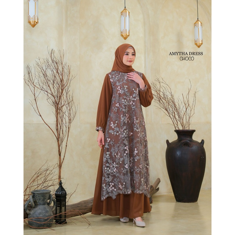 KEBAYA FASHION AMYTHA |DRESS TERBARU | PESTA MEWAH | KEBAYA MUSLIM | GAMIS MODERN | GAMIS TERBARU