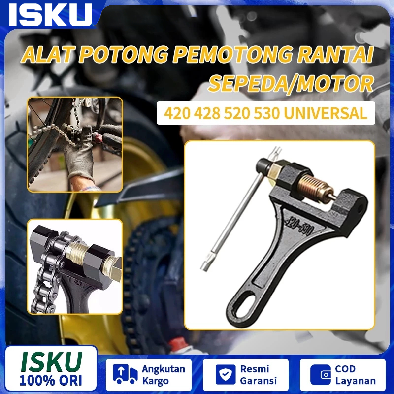 ISKU pemotong rantai motor alat potong rantai motor alat Pemotong Rantai sepeda Motor Alat Potong Pe