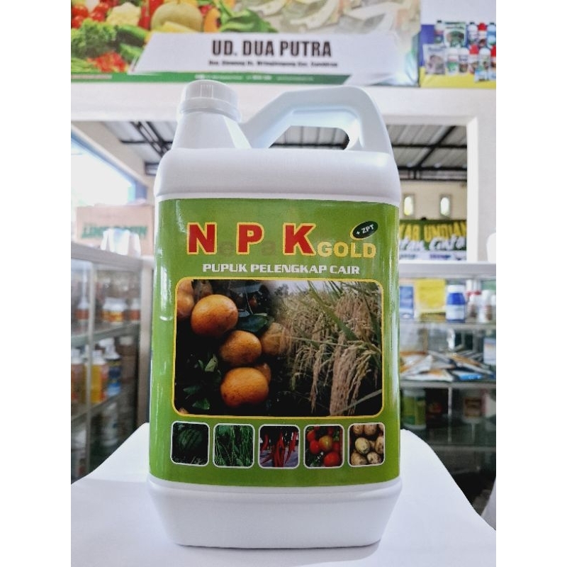 Pupuk NPK GOLD Plus ZPT Pupuk Pelengkap Cair 5Liter